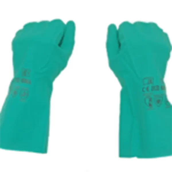 Green Nitrile Clenched Fists Facing Down 150x150