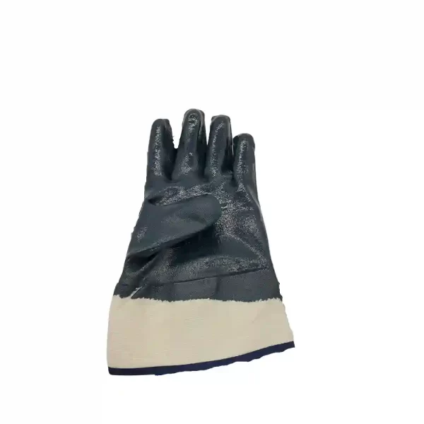 KEMA Heavy Weight Blue Nitrile Fully Coated Hand Glove 2