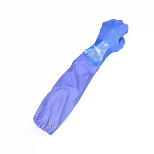 PVC long cuff gloves 3